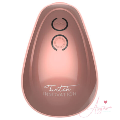 Twitch Rose Gold Hands Free Suction And Vibration Toy