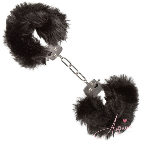 Ultra Fluffy Furry Cuffs Black