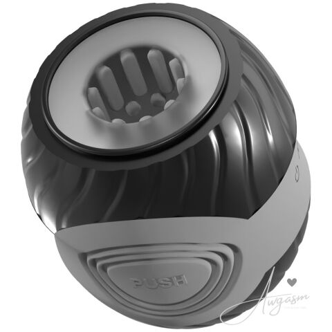 Vibrating And Squeezable Donut Masturbator