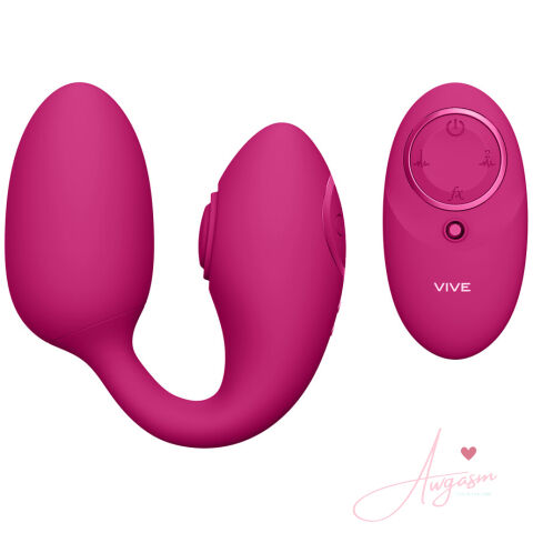 Vive Aika Pulse Wave And Vibrating Love Egg Pink
