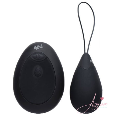 XR 10X Silicone Vibrating Egg Black