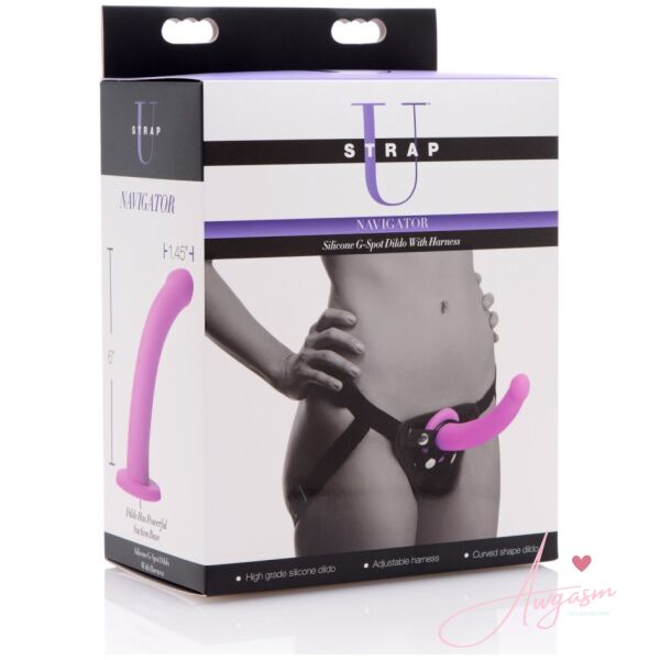 XR Navigator U Strap On GSpot Dildo and Harness - Image 5