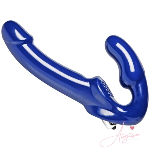 XR Revolver II Vibrating Strapless Strap On Dildo - Image 2