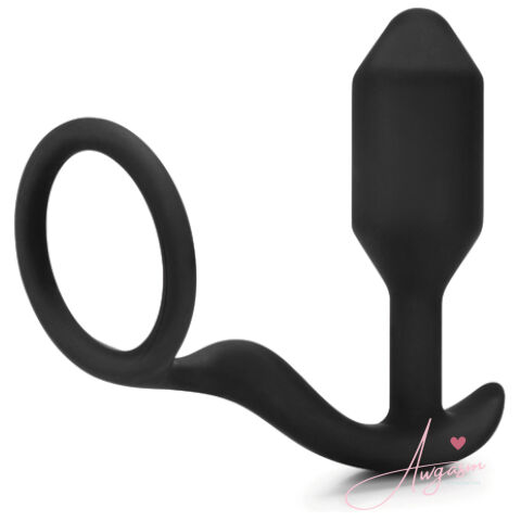 bVibe Snug And Tug Anal Plug And Cock Ring