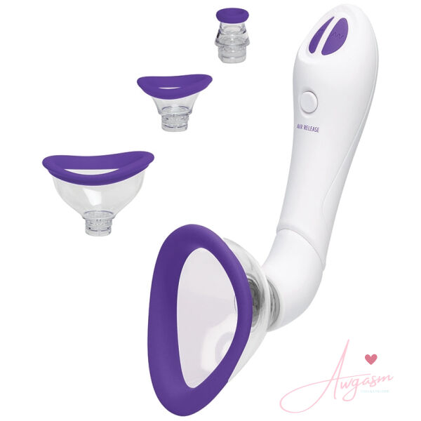 Bloom Rechargeable Intimate Body Pump-Purple - Image 2