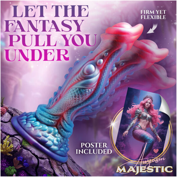 Delphine Mermaid Silicone Dildo - Image 3