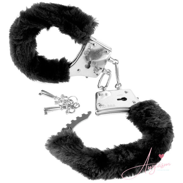 Fetish Fantasy Beginner's Furry Cuffs-Black - Image 3