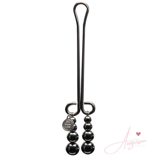 Fifty Shades Darker Just Sensation Beaded Clitoral Clamp - Image 2
