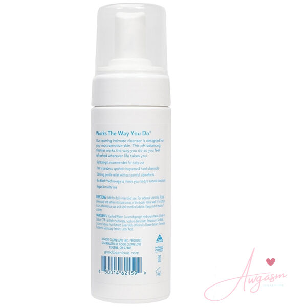 Good Clean Love Ultra Sensitive Foaming Wash 5oz - Image 2