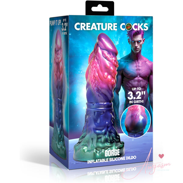 Gorge Inflatable Silicone Dildo - Image 6