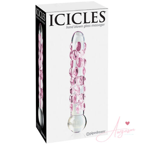 Icicles No.7-Pink Speckels 7