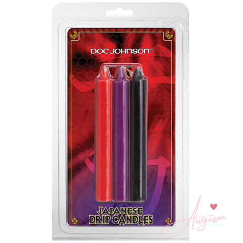 Japanese Drip Candles (3 Pack)