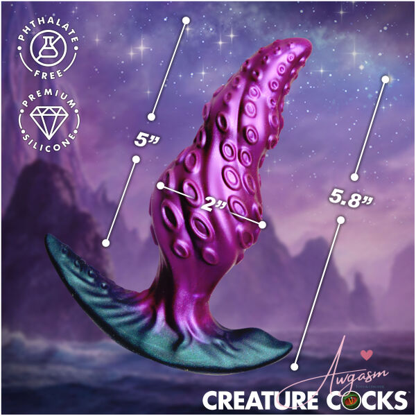 Octo-Twist Silicone Anal Plug - Image 4