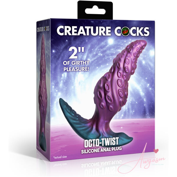 Octo-Twist Silicone Anal Plug - Image 6