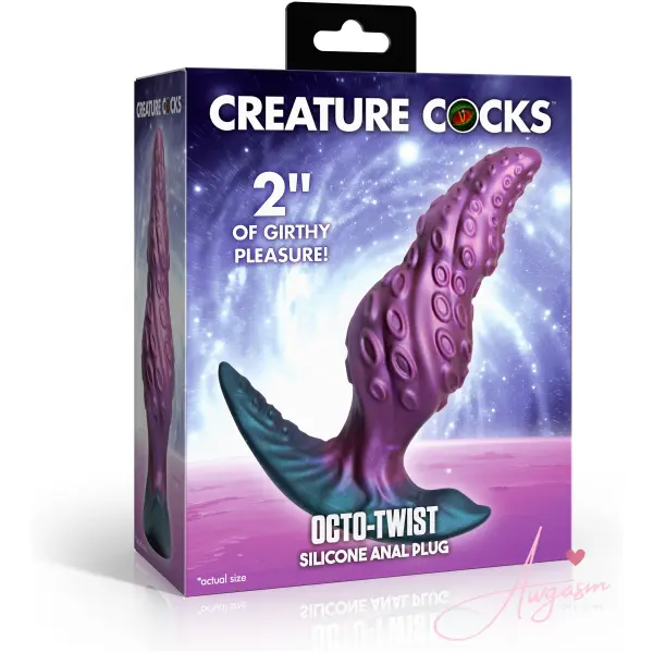 Octo-Twist Silicone Anal Plug - Image 6