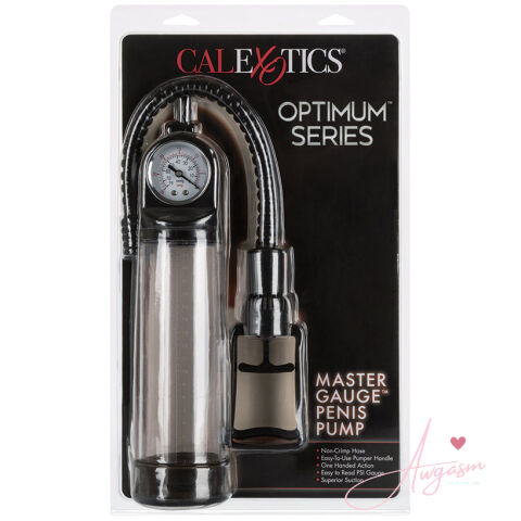 Optimum Series Master Gauge Penis Pump-Clear