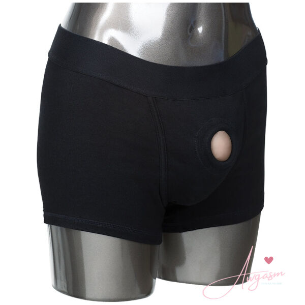 Packer Gear Boxer Brief Harness-Black M/L - Image 2
