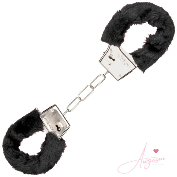 Playful Furry Cuffs-Black - Image 2