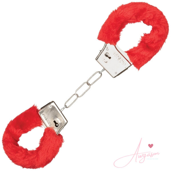 Playful Furry Cuffs-Red - Image 2