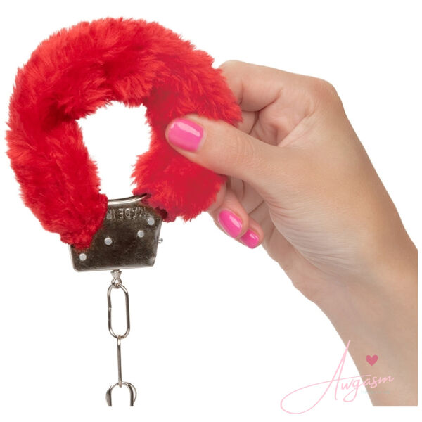 Playful Furry Cuffs-Red - Image 3