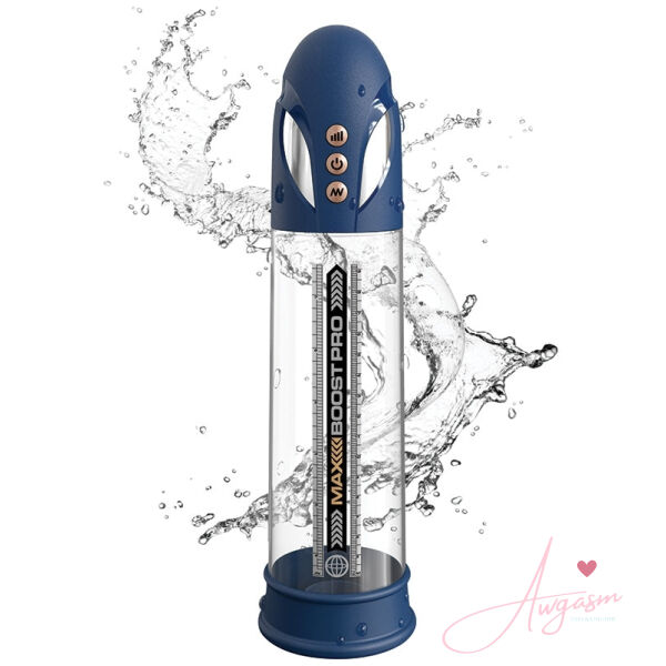 Pump Worx Max Boost Pro Flow-Blue/Clear - Image 2