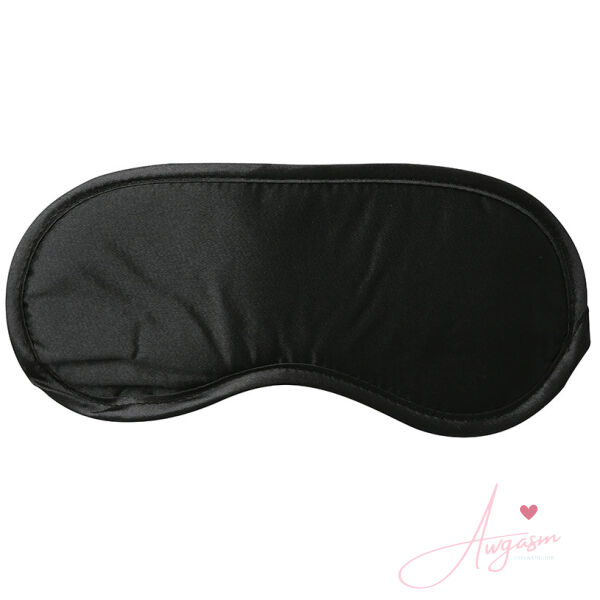 S&M Satin Blindfold-Black - Image 2