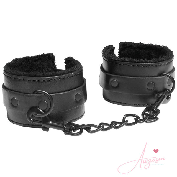 S&M Shadow Fur Handcuffs - Image 2