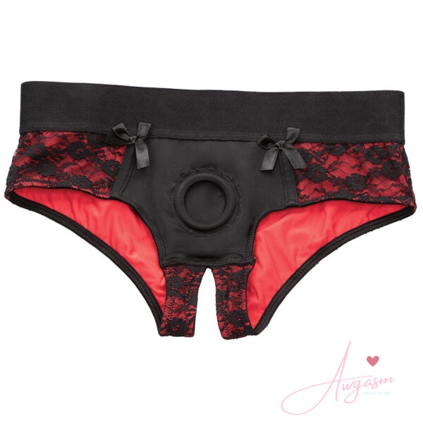 Scandal Crotchless Pegging Panty Set L/XL - Image 2