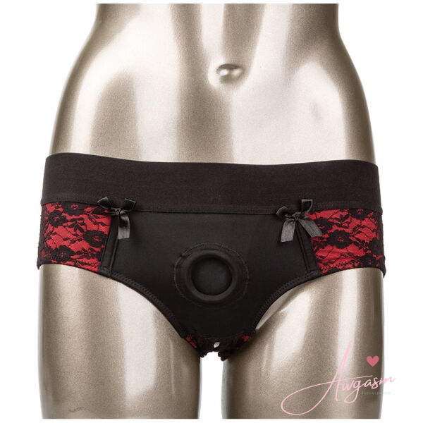 Scandal Crotchless Pegging Panty Set L/XL - Image 5