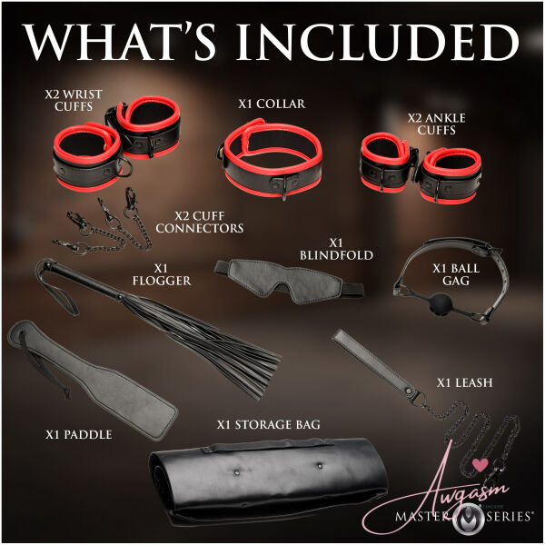Scarlet Seduction Bondage Travel Set - Image 7