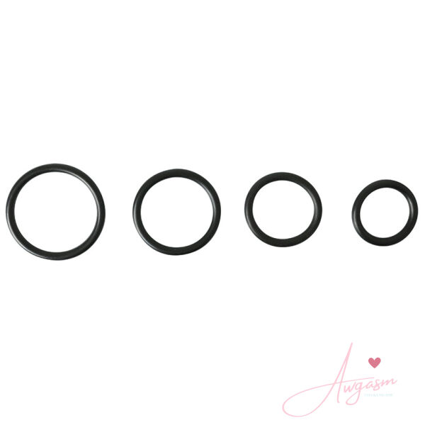 Sportsheets Rubber O-Rings-Set of 4 - Image 2
