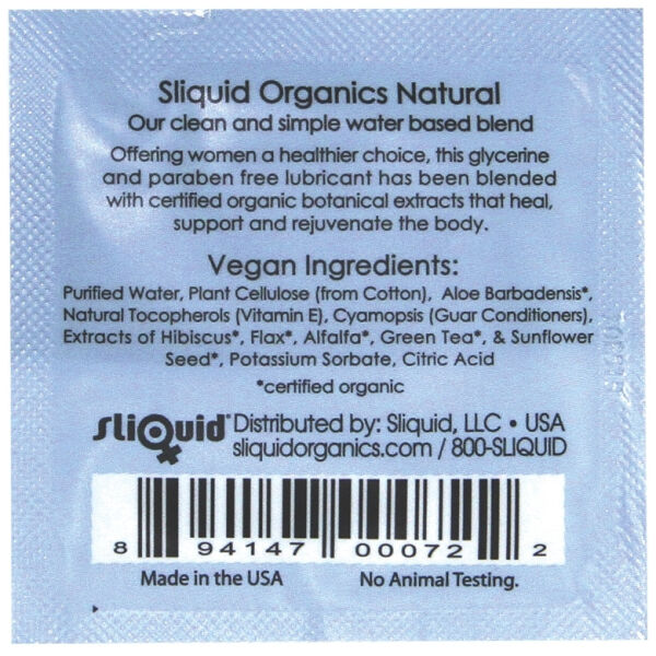 Sliquid Organics-Natural Foil .17oz - Image 2