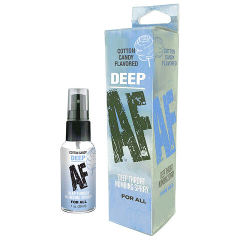 Deep AF Deep Throat Spray-Cotton Candy 1oz