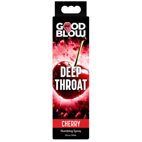 Good Blow Deep Throat Spray-Cherry 2oz