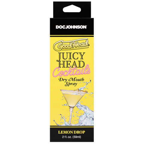 GoodHead Juicy Head Cocktails Dry Mouth Spray-Lemon Drop 2oz