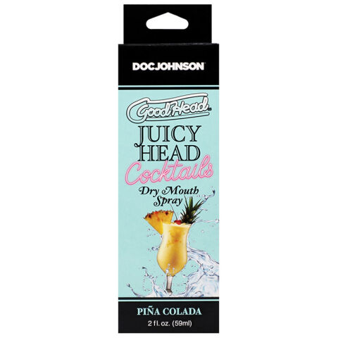 GoodHead Juicy Head Cocktails Dry Mouth Spray-Piña Colada 2oz