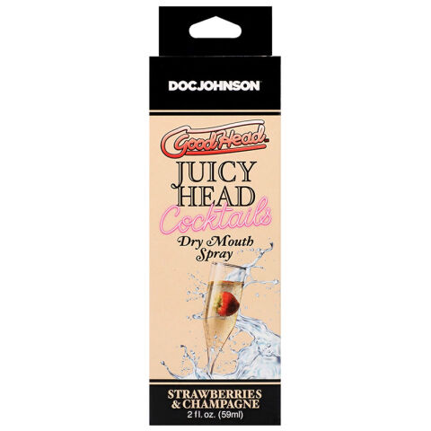 GoodHead Juicy Head Cocktails Dry Mouth Spray-Strawberries