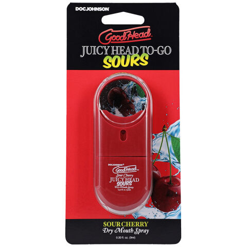 Goodhead Juicy Head Dry Mouth Spray To Go-Sour Cherry .30oz