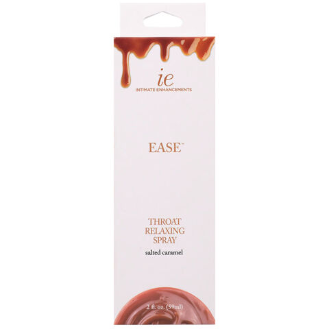 Intimate Enhancements Ease Throat Relaxing Spray-Salted Caramel 2oz