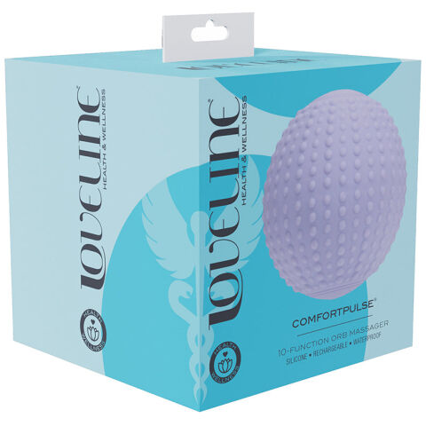 Loveline Comfort Pulse Massager-Lavender