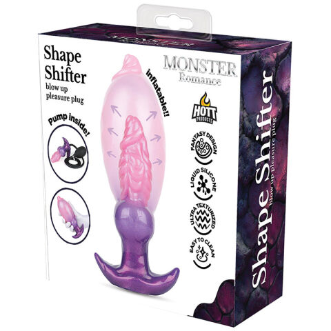 Monster Romance Shape Shifter Blow Up Pleasure Plug