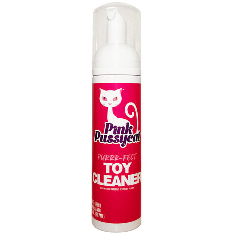 Pink Pussycat Toy Cleaner