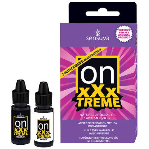 Sensuva On xXxTreme Arousal Oil 5ml Medium Box
