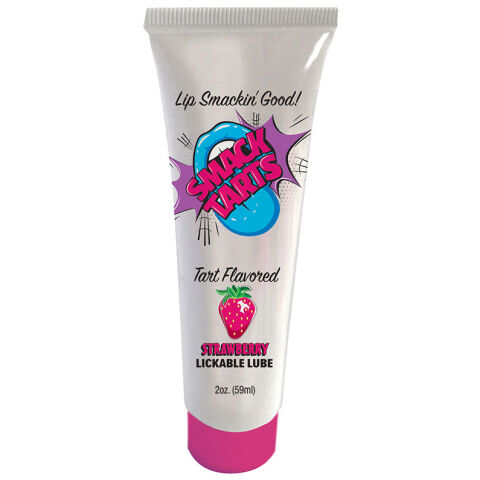 Smack Tarts Lickable Lube-Sour Strawberry 2oz