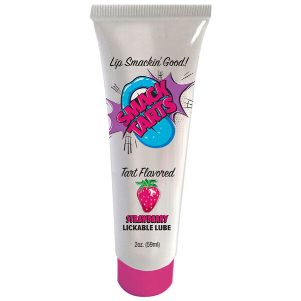 Smack Tarts Lickable Lube-Sour Strawberry 2oz
