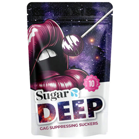 Sugar Splash Deep Gag Suppressing Suckers Bag of 10
