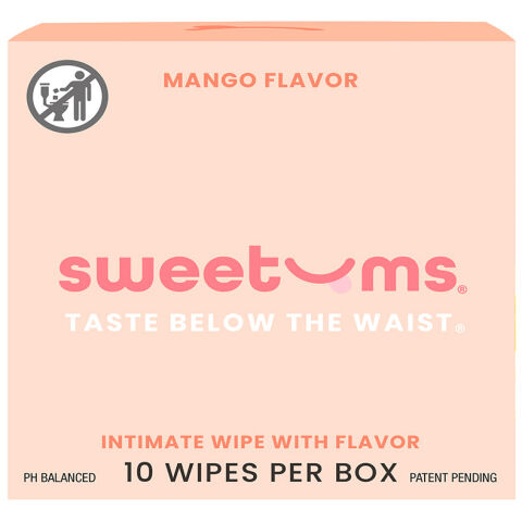 Sweetums Flavored Wipes-Mango