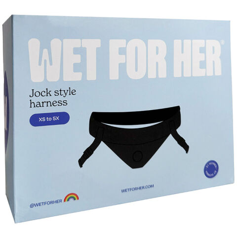 WFH Jock Harness-Black Size XS-2X