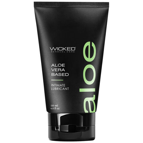 Wicked Sensual Care Aloe Vera Based Intimate Lubricant 4oz