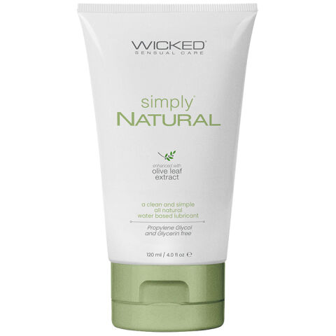 Wicked Sensual Care Sensual Simply Natural Lube 4oz